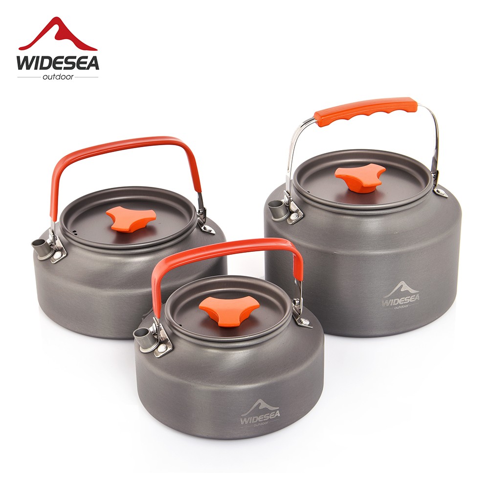 Camping Cooking Full Set - Widesea 1.1L 2L1.5L التخييم غلاية ماء