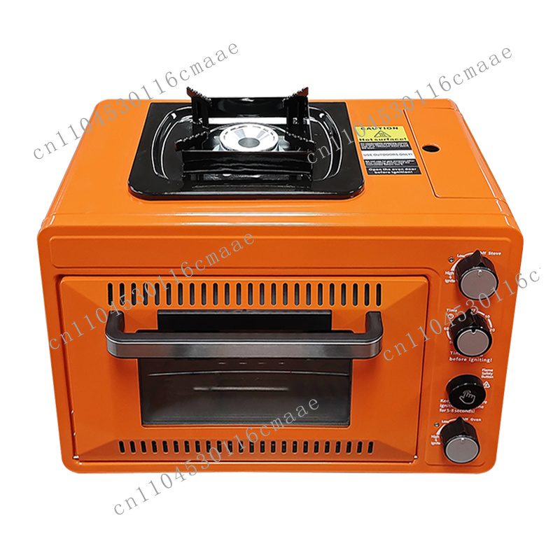 Camping Double Cooking Stove - فرن غاز احترافي للشواء في الهواء