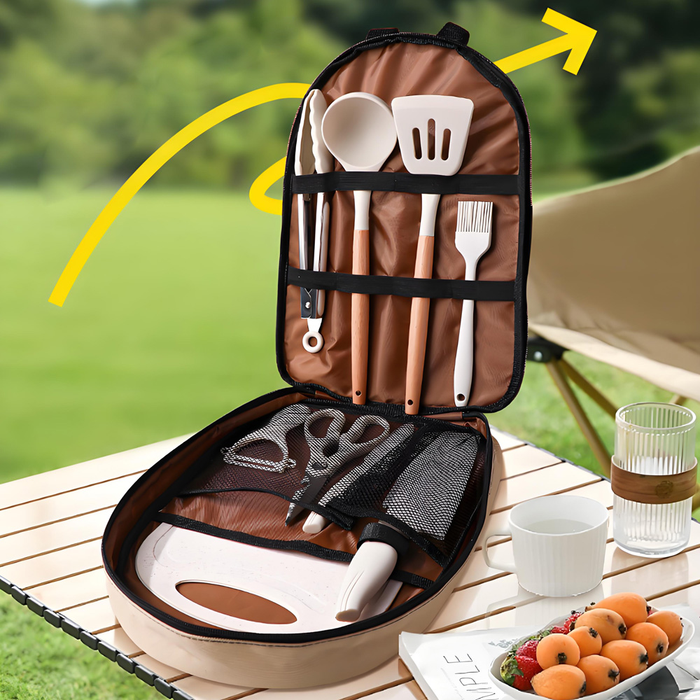 Camping Cooking Set Jetboil - مجموعة أدوات طهي محمولة للتخييم مكونة