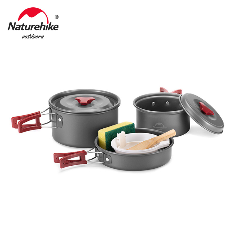 Camping Cooking Set Jetboil - Naturehike التخييم وعاء خفيفة التخييم أواني