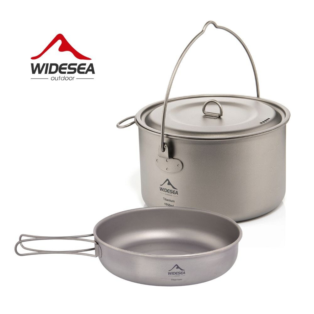 Camping Cooking Full Set - أدوات طاولة تخييم واسعة من التيتانيوم