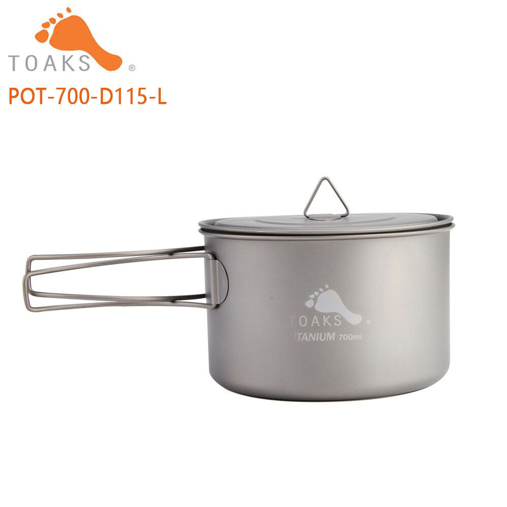 Camping Cooking Tray - TOAKS التيتانيوم النقي التخييم تجهيزات المطابخ