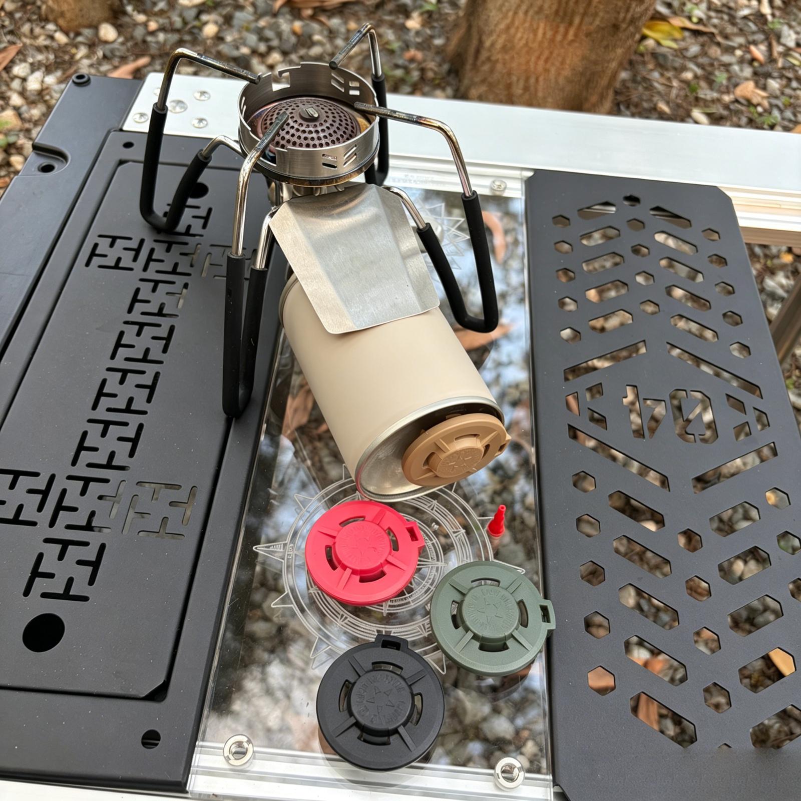 Camping Cooking Gas Canister - غطاء خزان وقود البوتان من النايلون