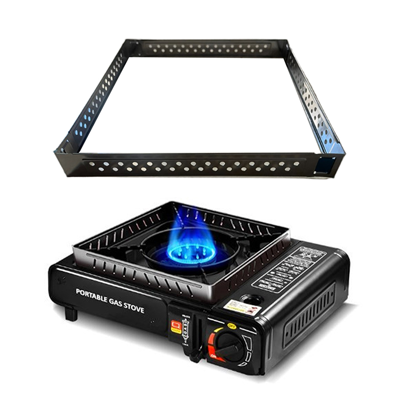 Camping Cooking Windshield - موقد غاز حلقات مقاومة للرياح قابلة