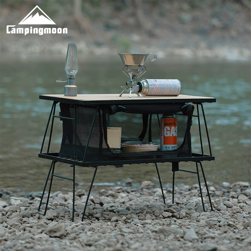 Camping Cooking Table - طاولة تخييم قابلة للطي متعددة الوظائف