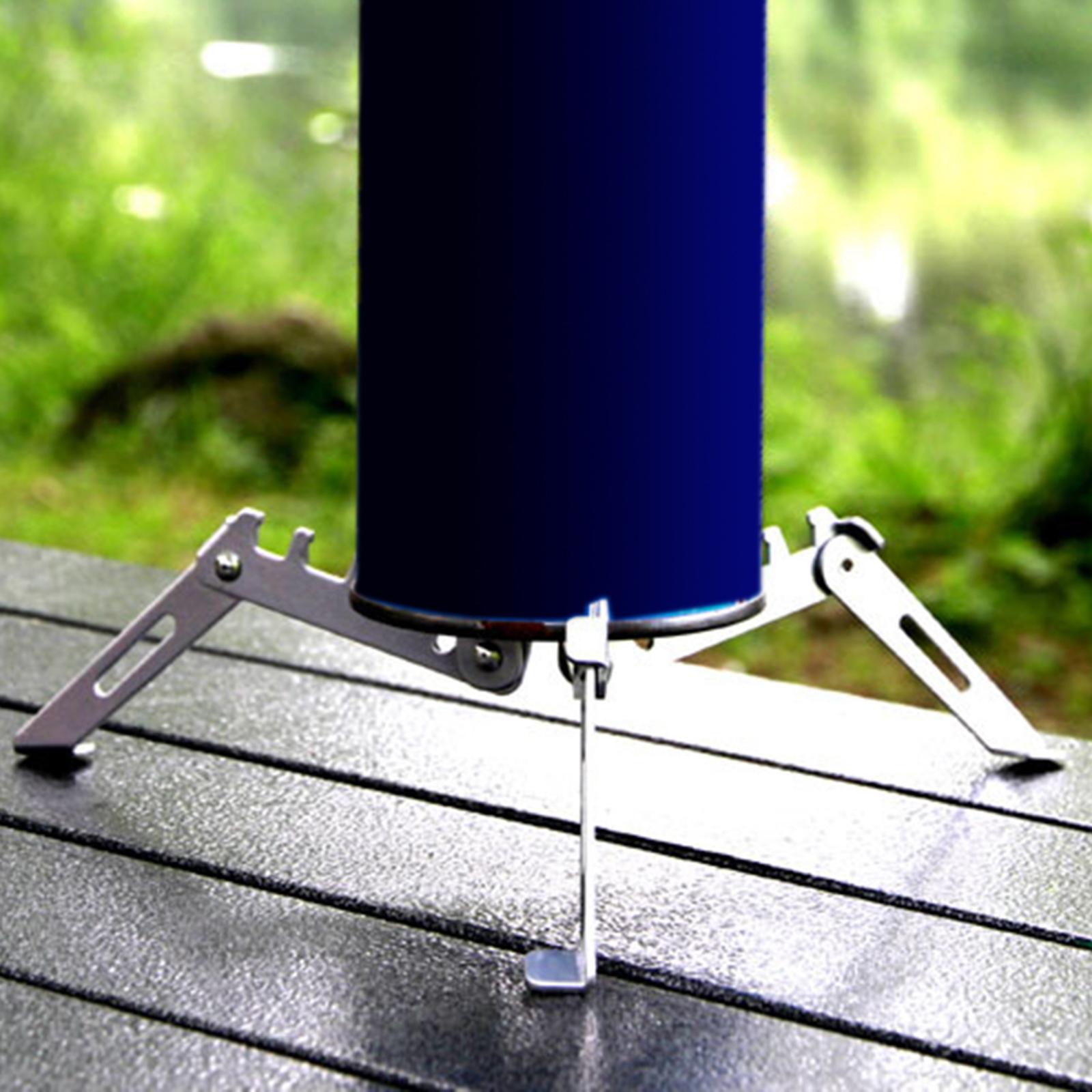 Camping Cooking Gas Canister - المحمولة التخييم علبة رف ترايبود في