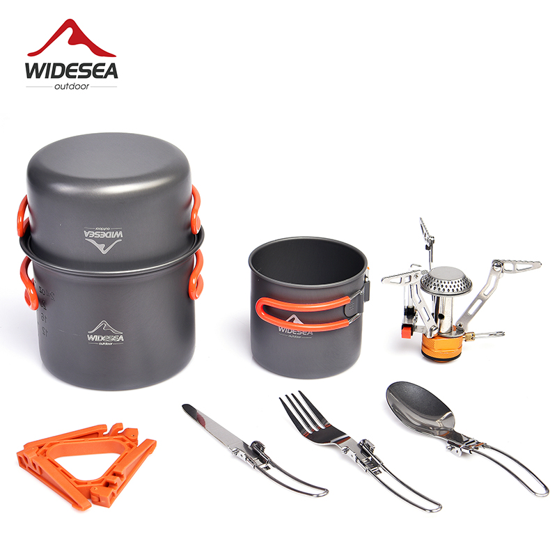 Camping Cooking Full Set - طقم أواني طهي للتخييم على نطاق