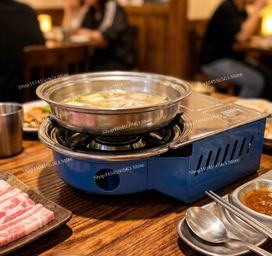 Camping Cooking Gas Canister - موقد غاز محمول مع خرطوشة للشواء