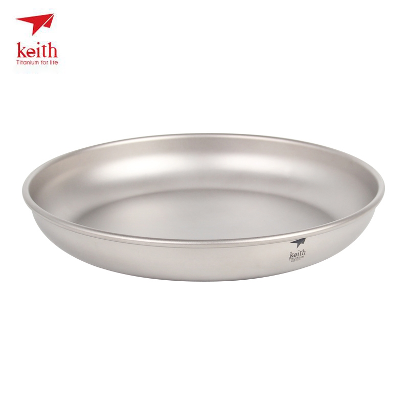 Camping Cooking Tray - كيث-أطباق تيتانيوم للتخييم ، أطباق من