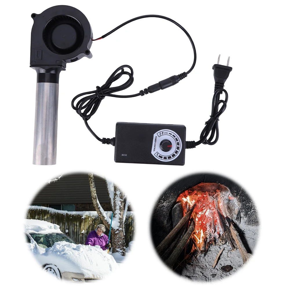 Camping Double Cooking Stove - مروحة هواء بسرعة 6000 دورة في