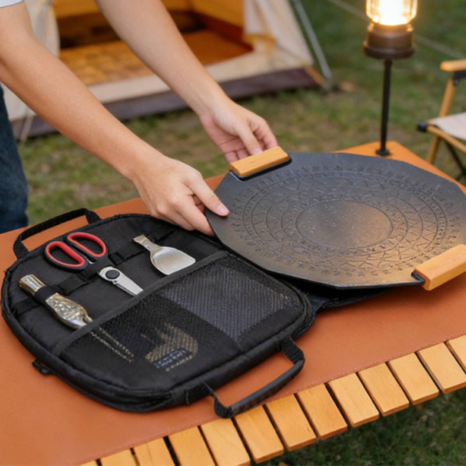 Camping Cooking Bag - حقيبة تخزين محمولة للمقلاة، حقيبة حمل
