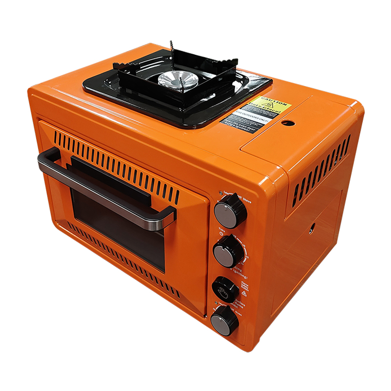 Camping Double Cooking Stove - فرن غاز خارجي متعدد الوظائف مع