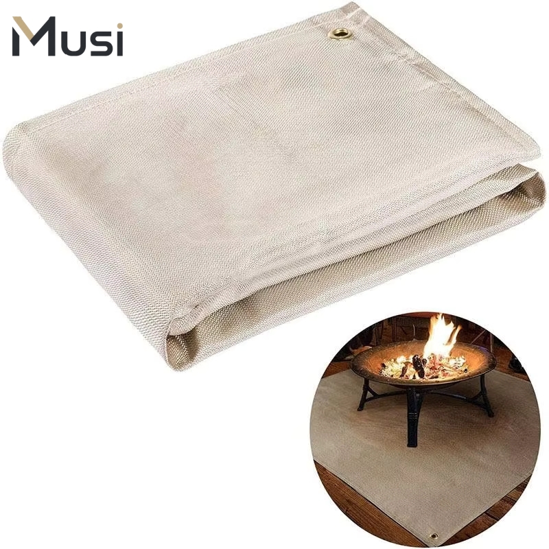 بساط شواء مقاوم للحريق، وسادة  - مراجعة Camping Cooking Mat وسعره