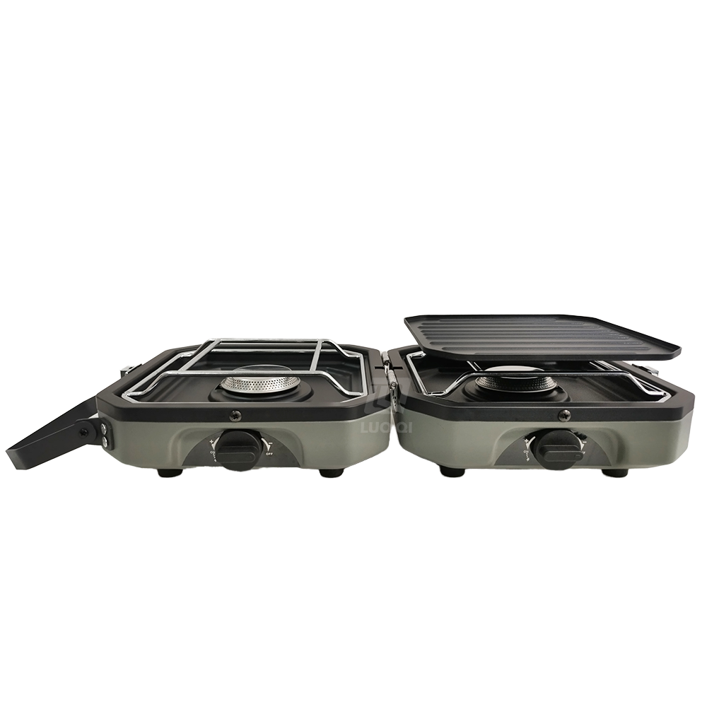 في الهواء الطلق نزهة التخييم ش - مراجعة Camping Double Cooking Stove وسعره