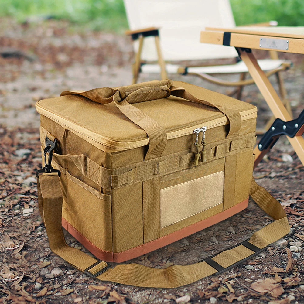 حقيبة تخزين للتخييم بسعة كبيرة - مراجعة Camping Cooking Equipment Bag وسعره