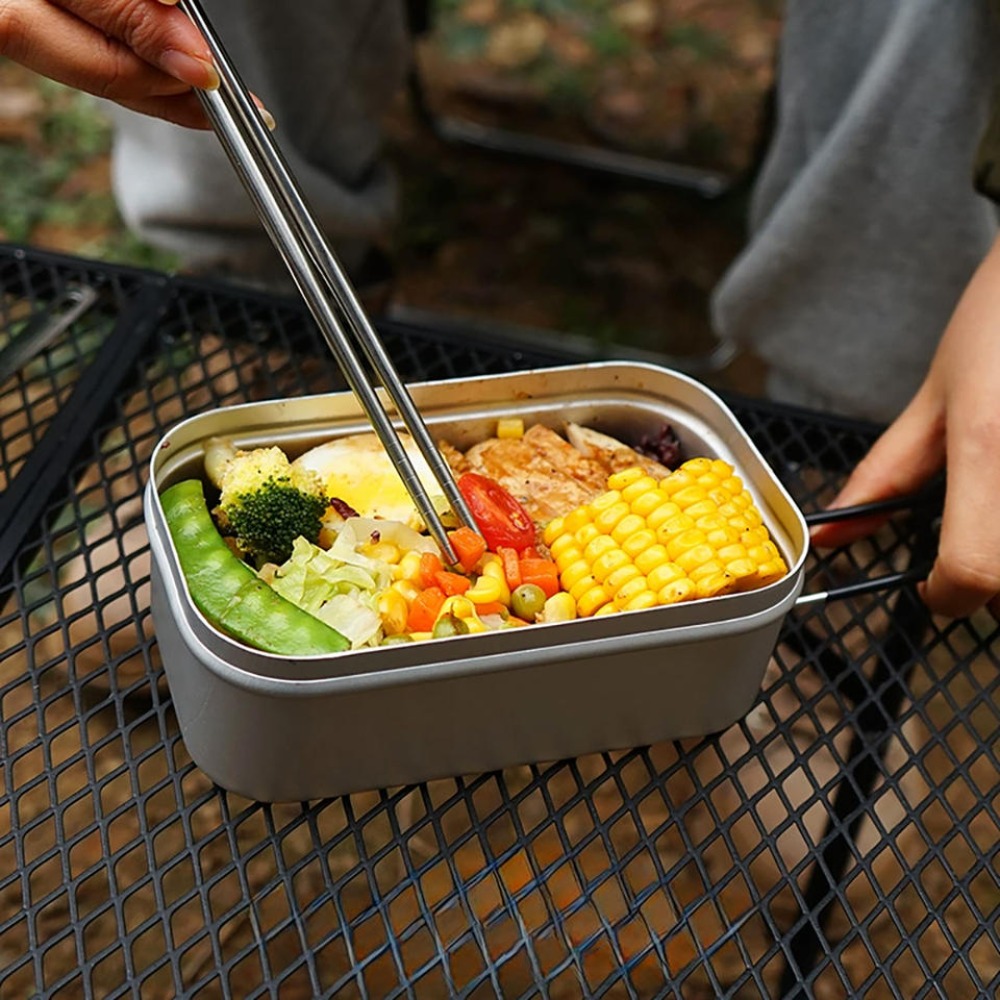 أدوات طهي خفيفة الوزن للتخييم، - مراجعة Camping Cooking Box Set وسعره