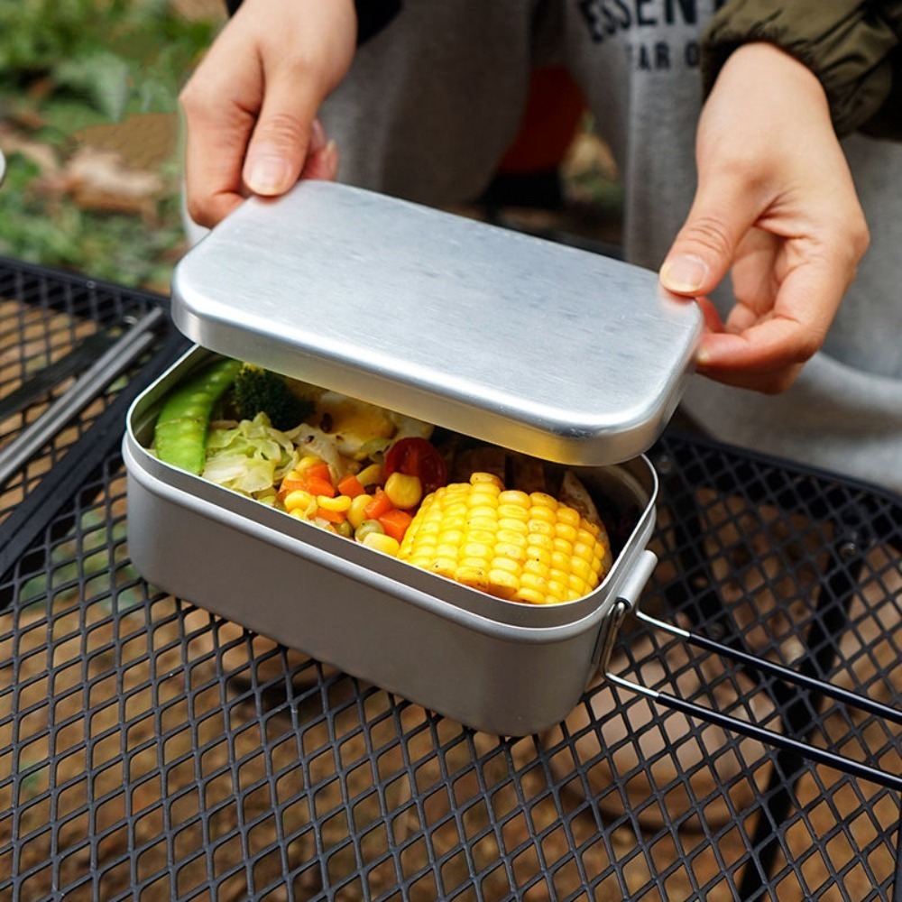 أدوات طهي خفيفة الوزن للتخييم، - مراجعة Camping Cooking Box Set وسعره