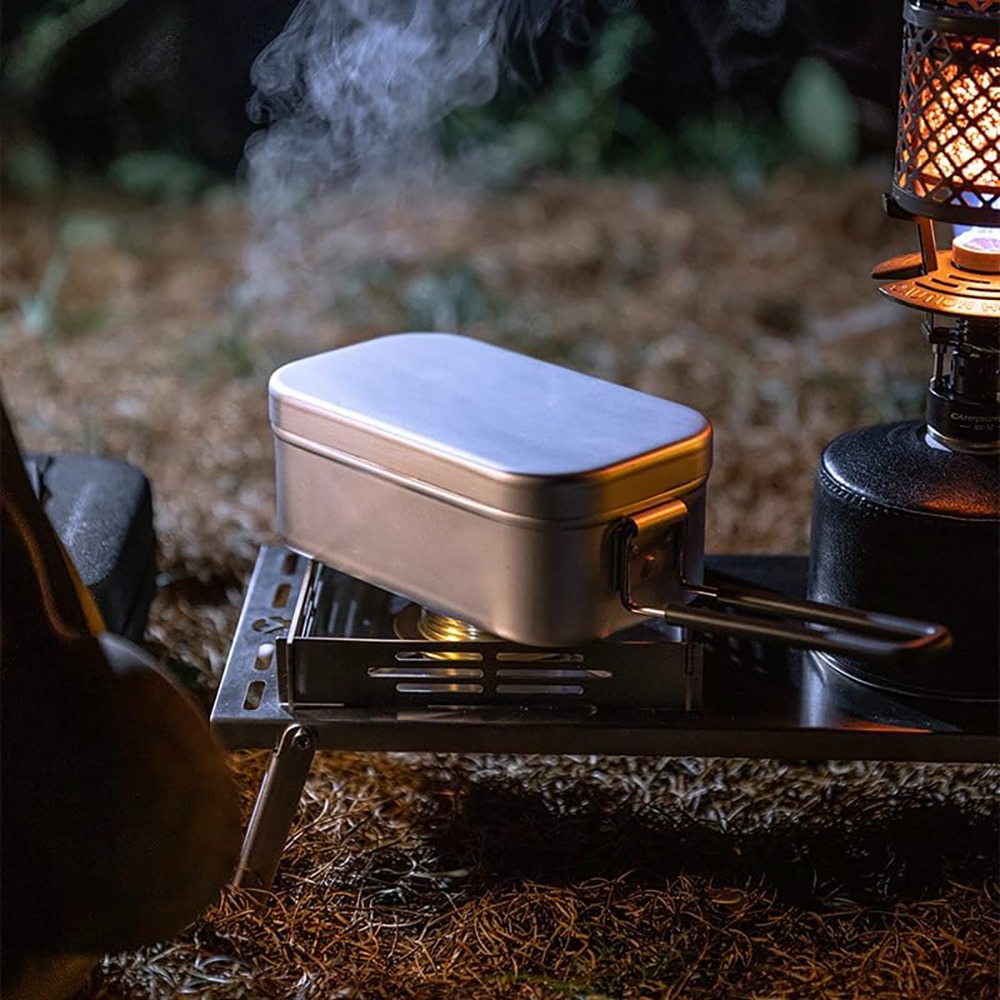 أدوات طهي خفيفة الوزن للتخييم، - مراجعة Camping Cooking Box Set وسعره