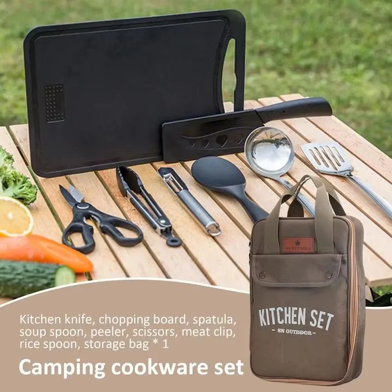 طقم أدوات طهي للتخييم مكون من  - مراجعة Camping Cooking Windscreen وسعره