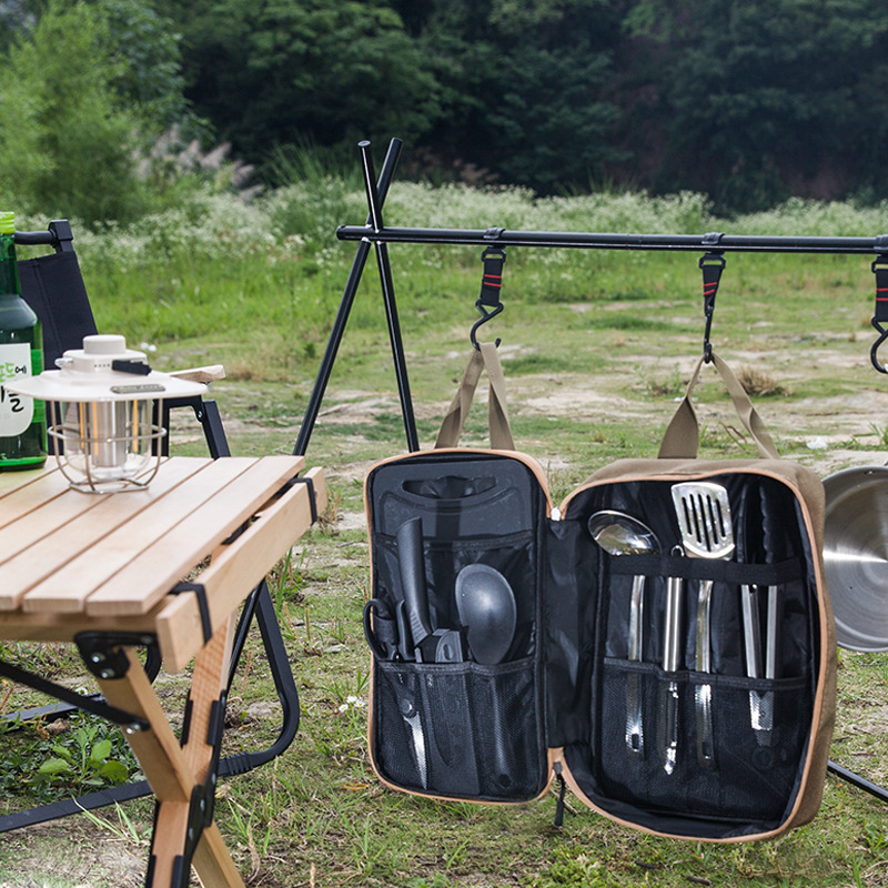 طقم أدوات طهي للتخييم مكون من  - مراجعة Camping Cooking Windscreen وسعره
