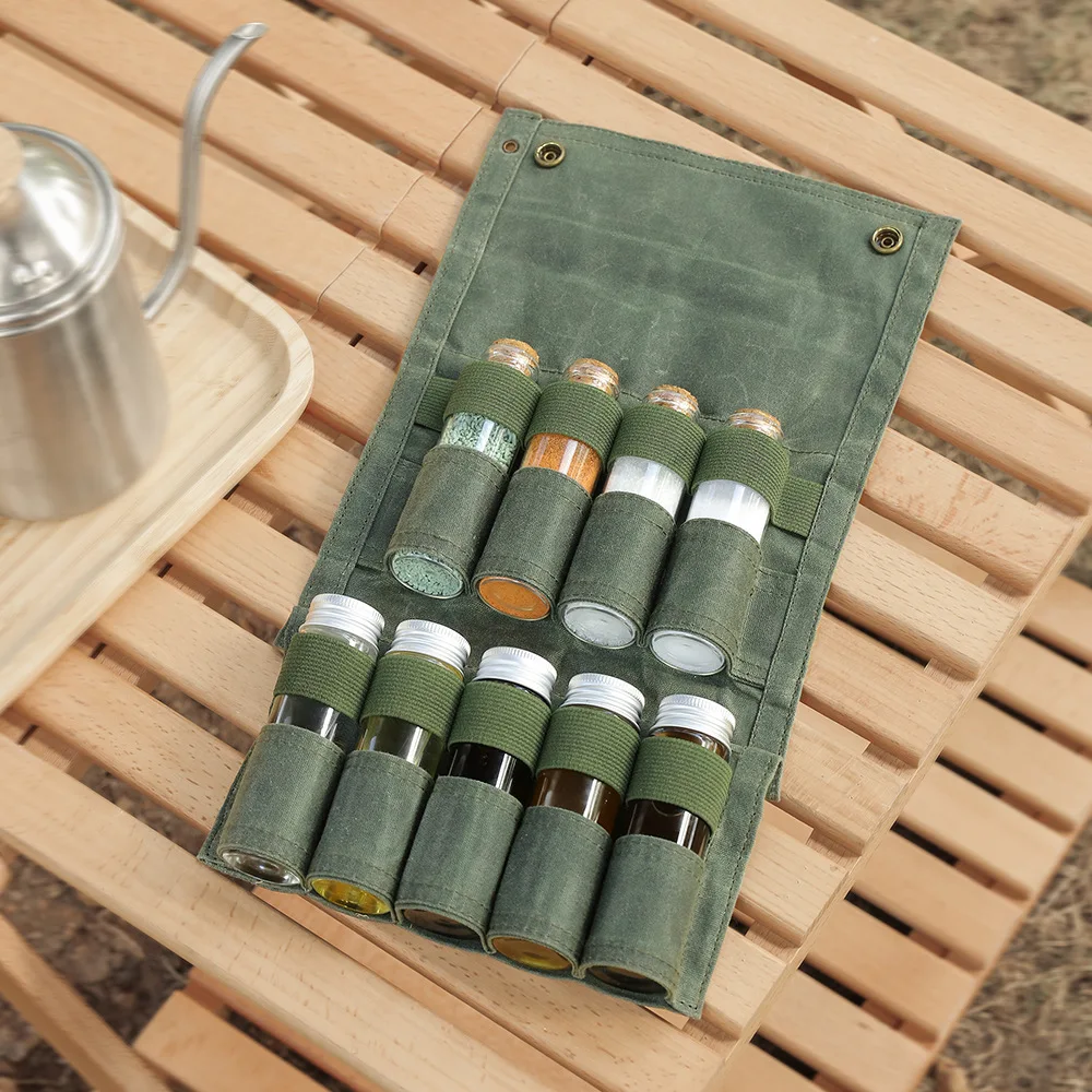 في الهواء الطلق زجاجة توابل مج - مراجعة Camping Cooking Equipment Bag وسعره