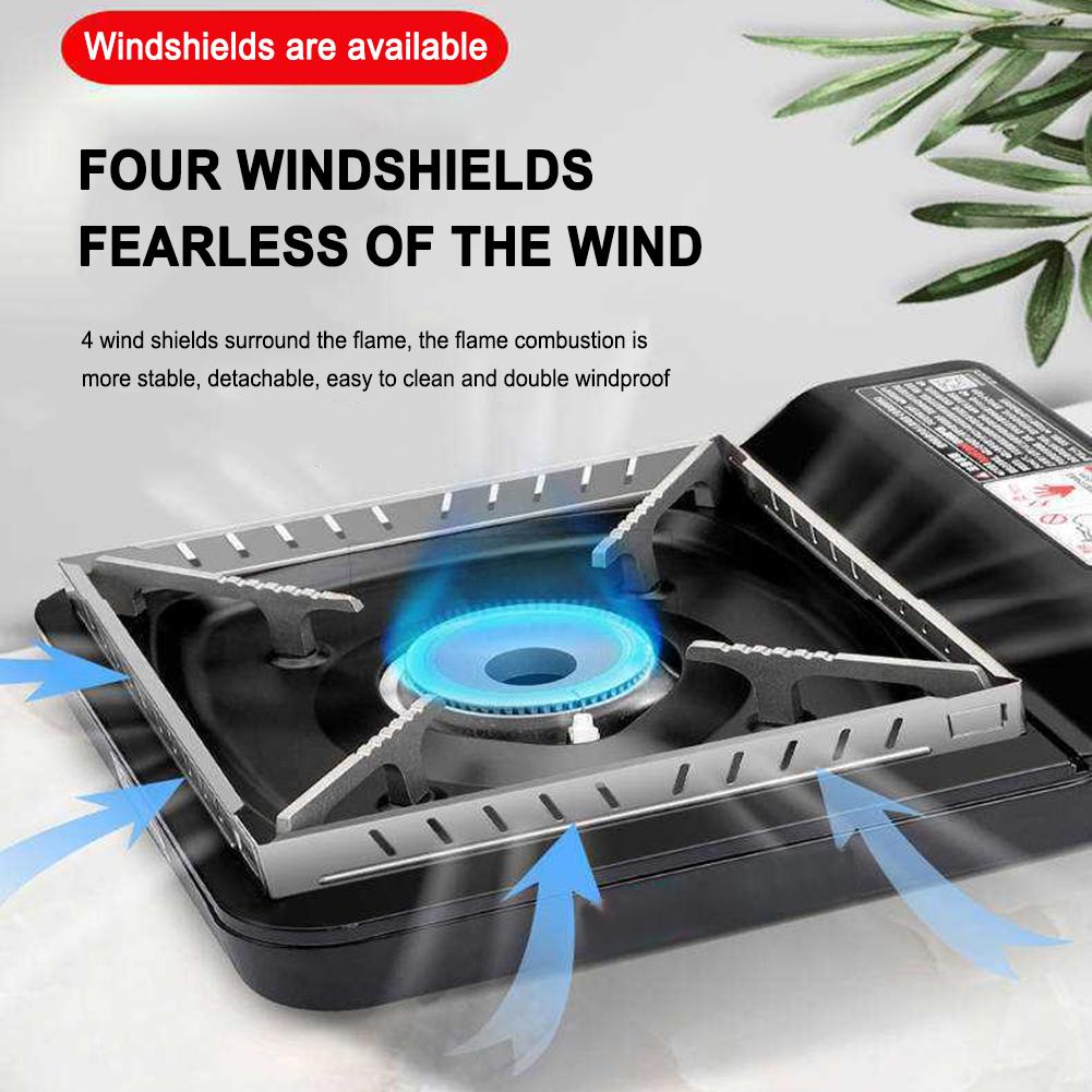 واقي رياح لموقد التخييم قابل ل - مراجعة Camping Cooking Windscreen وسعره