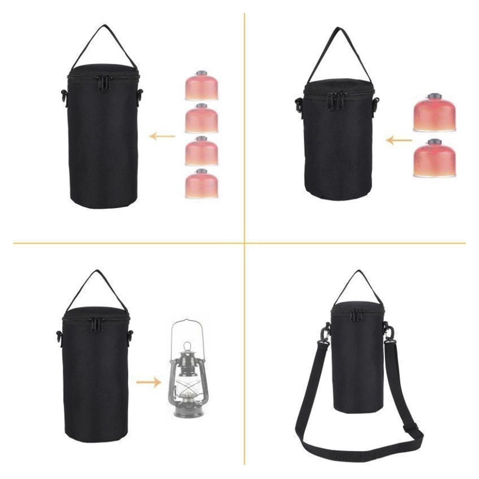 حقيبة واقية من النايلون لعلب ا - مراجعة Camping Cooking Gas Canister وسعره