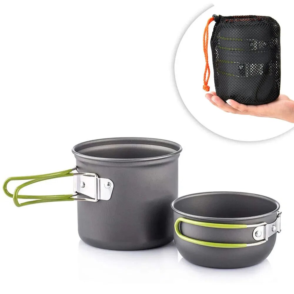 التخييم تجهيزات المطابخ فوضى ع - مراجعة Camping Cooking Essentials وسعره