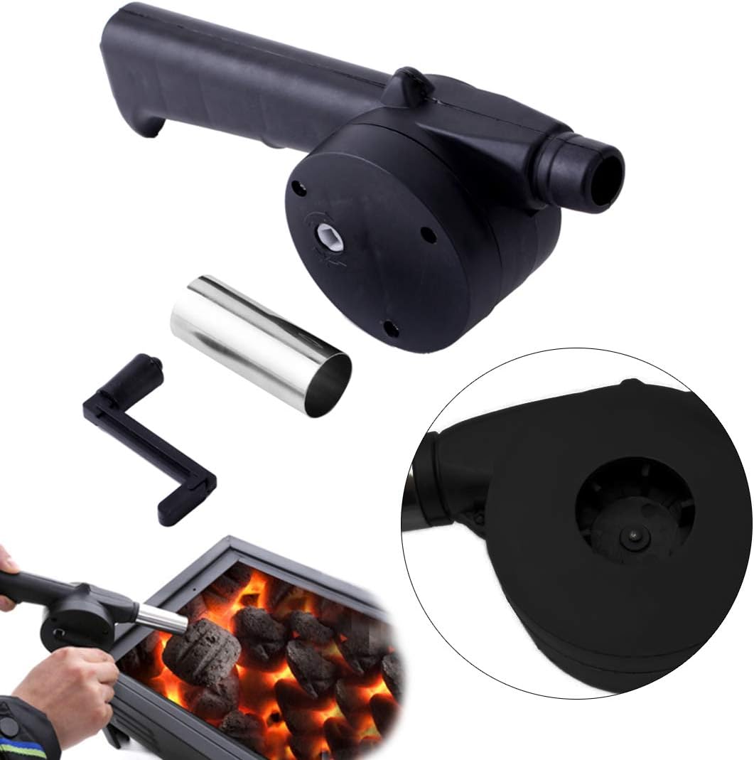 شواء مروحة منفاخ الهواء سريع م - مراجعة Charcoal Chimney Starter وسعره