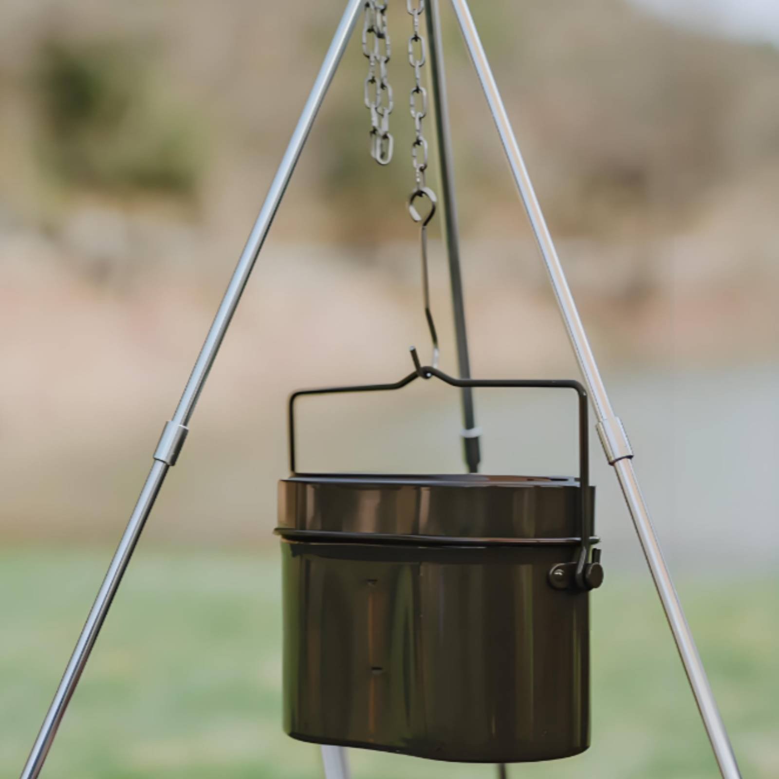 طقم طهي للتخييم متعدد الوظائف  - مراجعة Camping Cooking Box Set وسعره