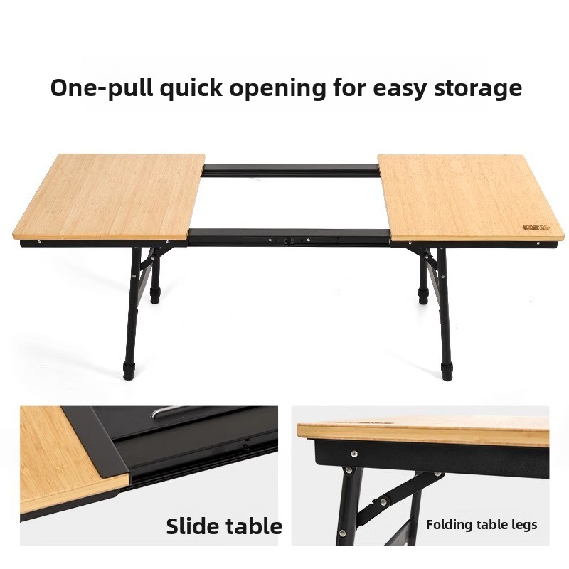 طاولة تخييم من الألومنيوم IGT، - مراجعة Camping Cooking Table وسعره