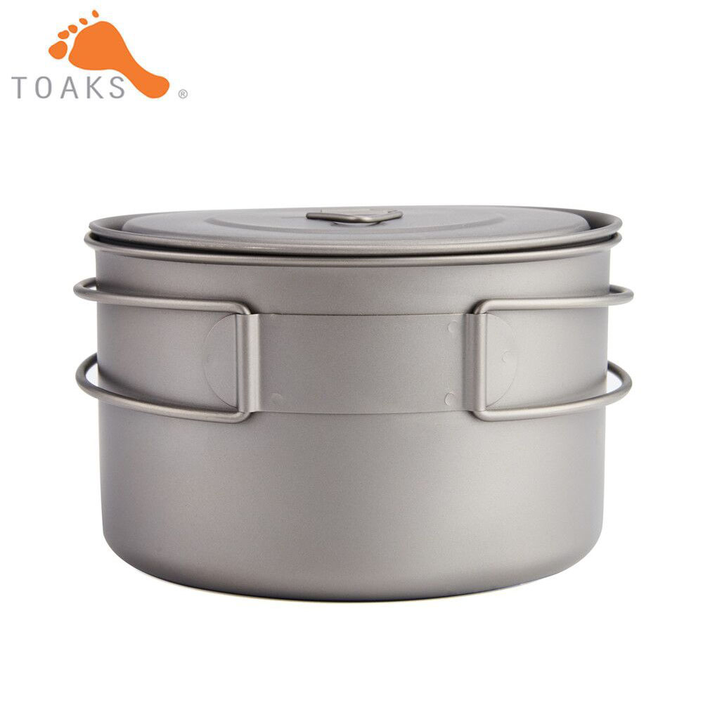 TOAKS التيتانيوم النقي التخييم - مراجعة Camping Cooking Tray وسعره
