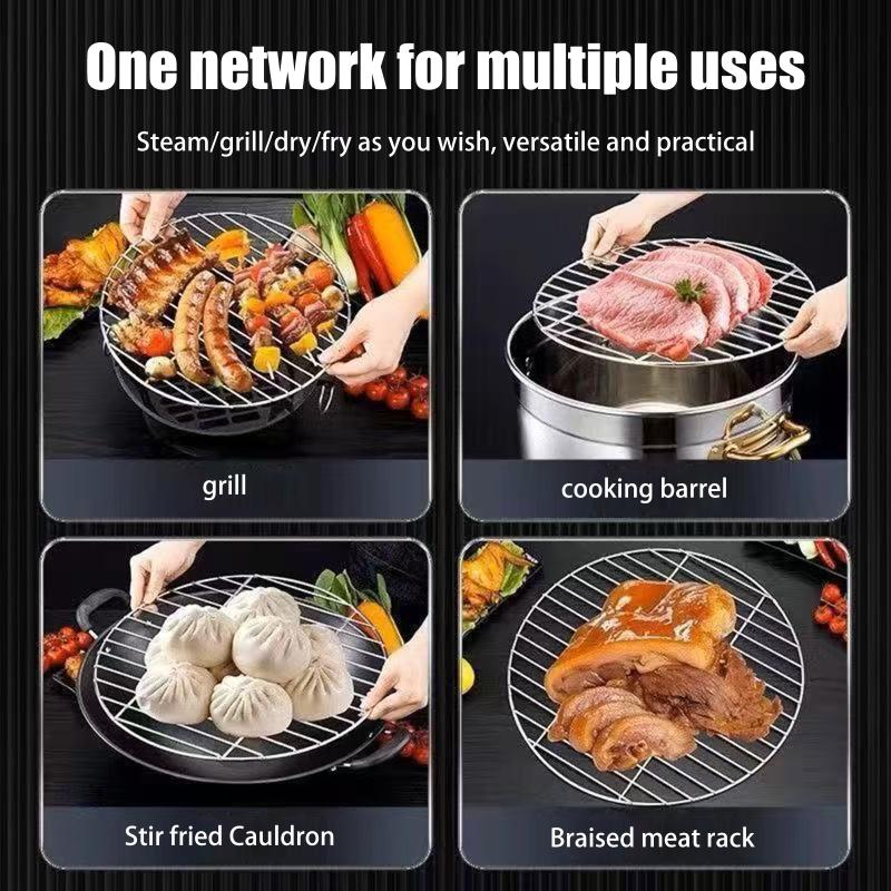 شبكة شواء دائرية من الفولاذ ال - مراجعة Camping Cooking Mat وسعره