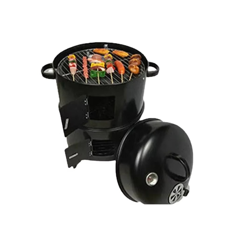 G3BBQ شواء موقد فحم مستدير في  - مراجعة Camping Double Cooking Stove وسعره