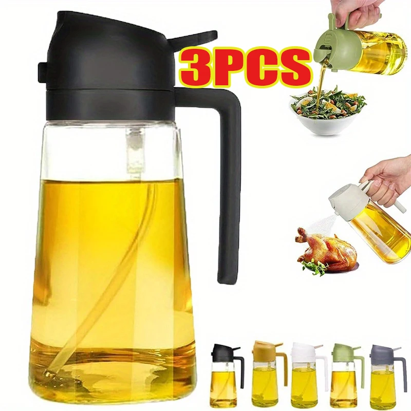 زجاجة رش زيت بلاستيكية 2 في 1  - مراجعة Camping Cooking Full Set وسعره