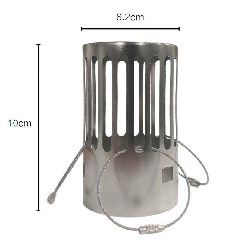 غطاء مدخنة موقد التخييم الخشبي - مراجعة Charcoal Chimney Starter وسعره