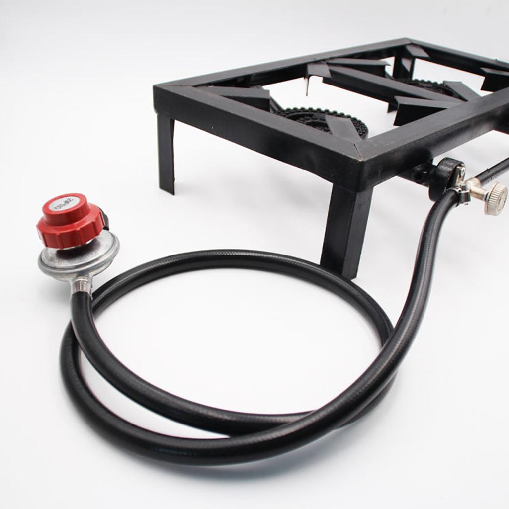 موقد غاز بشعلتين مع منظم ضغط ق - مراجعة Camping Double Cooking Stove وسعره