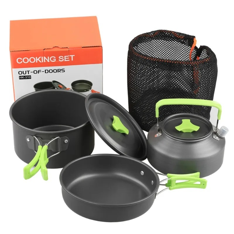 مجموعة أدوات الطهي للتخييم، مج - مراجعة Camping Cooking Equipment Bag وسعره