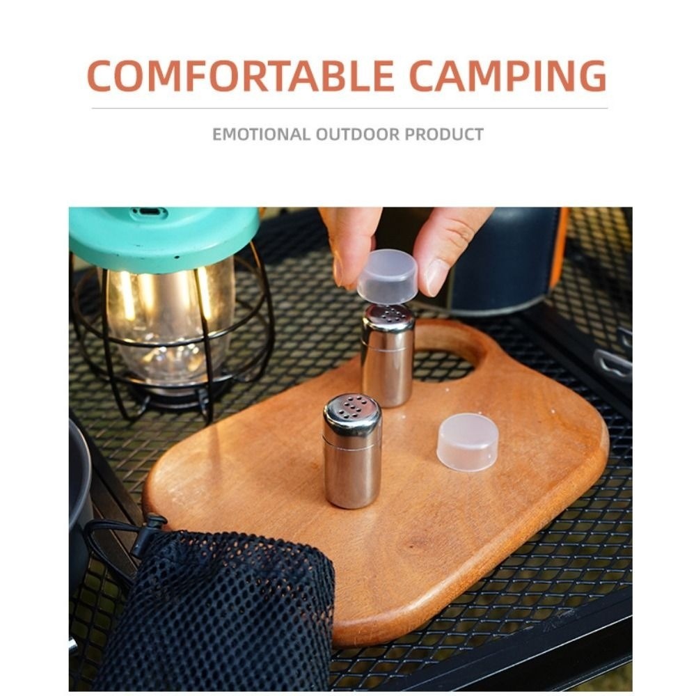 زجاجتان صغيرتان من الفولاذ الم - مراجعة Camping Cooking Multi Tool وسعره