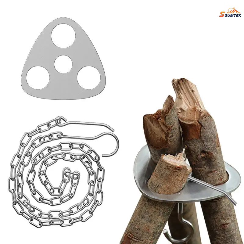 الفولاذ المقاوم للصدأ المحمولة - مراجعة Camping Cooking Multi Tool وسعره