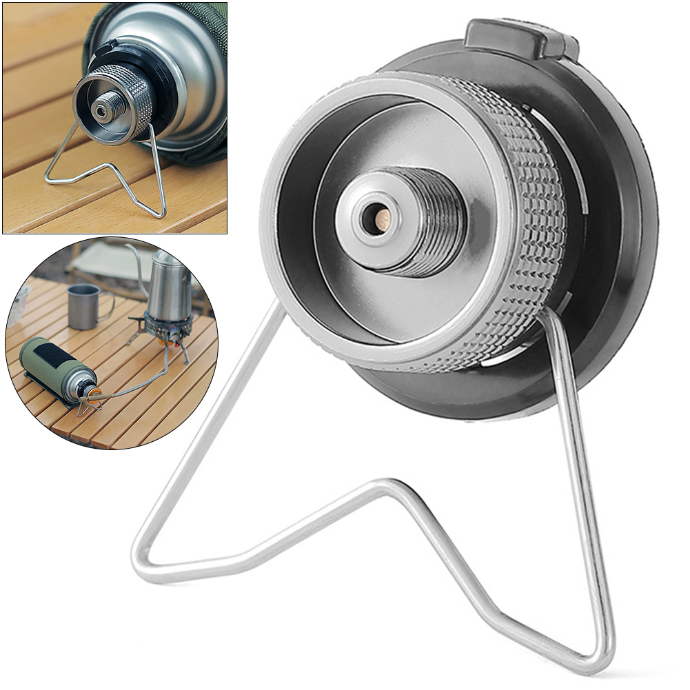 محول غاز التخييم من سبائك الأل - مراجعة Camping Cooking Multi Tool وسعره