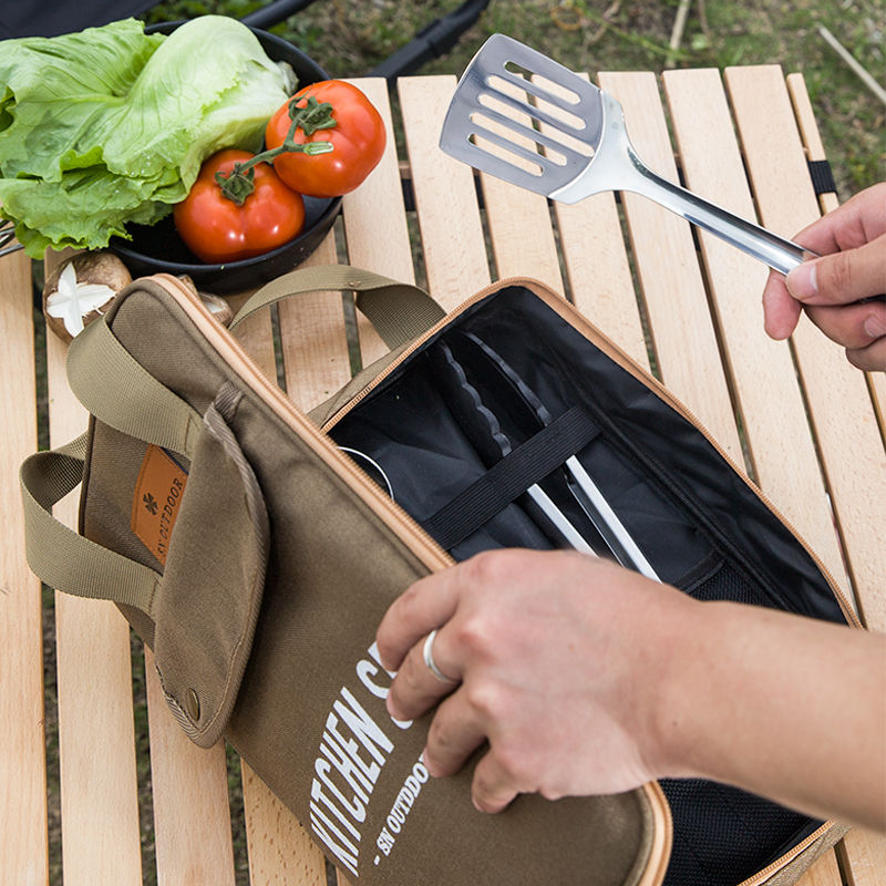 طقم أدوات طهي للتخييم مكون من  - مراجعة Camping Cooking Windscreen وسعره