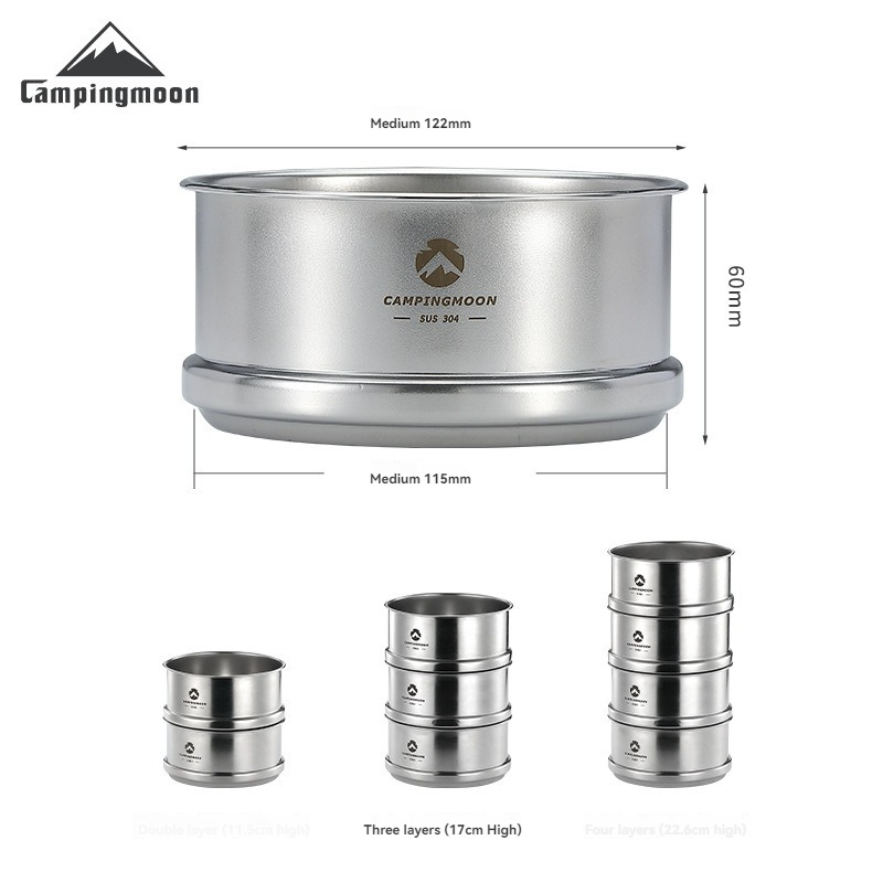 CAMPINGMOON التخييم في الهواء  - مراجعة Camping Cooking Tray وسعره