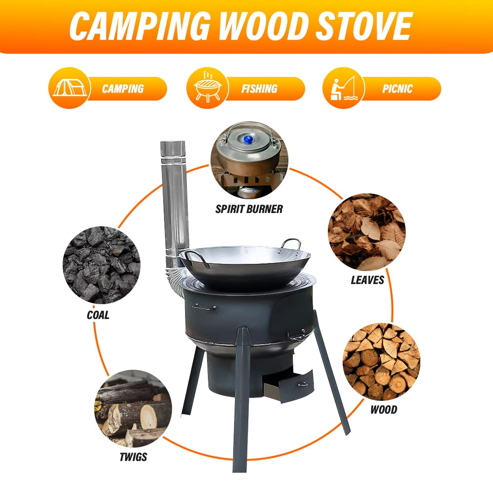 موقد طهي خارجي محمول قابل للفص - مراجعة Camping Cooking Hot Plate وسعره