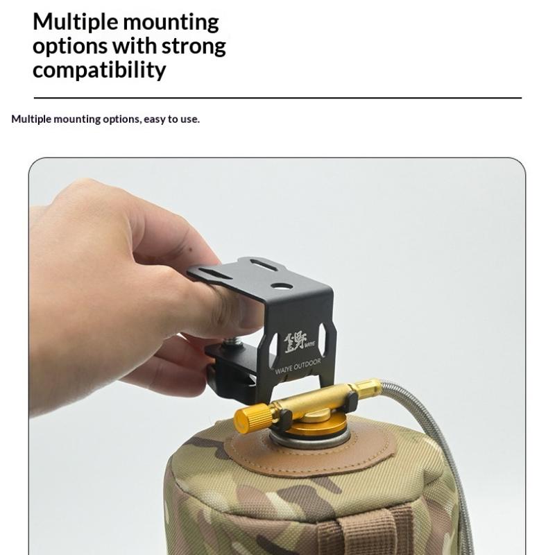 خطاف تعليق لخزان الغاز للتخييم - مراجعة Camping Cooking Multi Tool وسعره