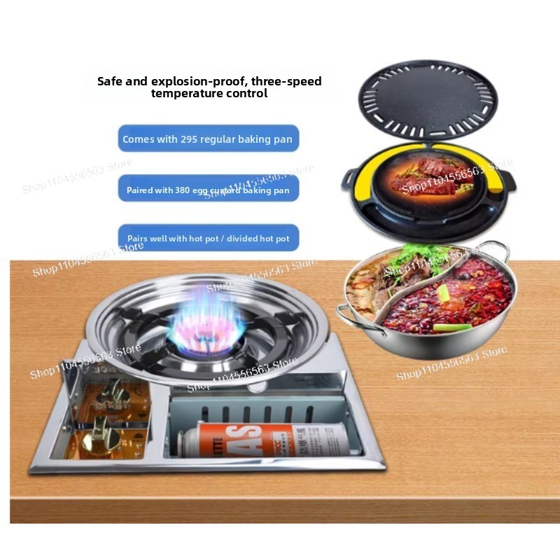 موقد غاز محمول مع خرطوشة للشوا - مراجعة Camping Cooking Gas Canister وسعره