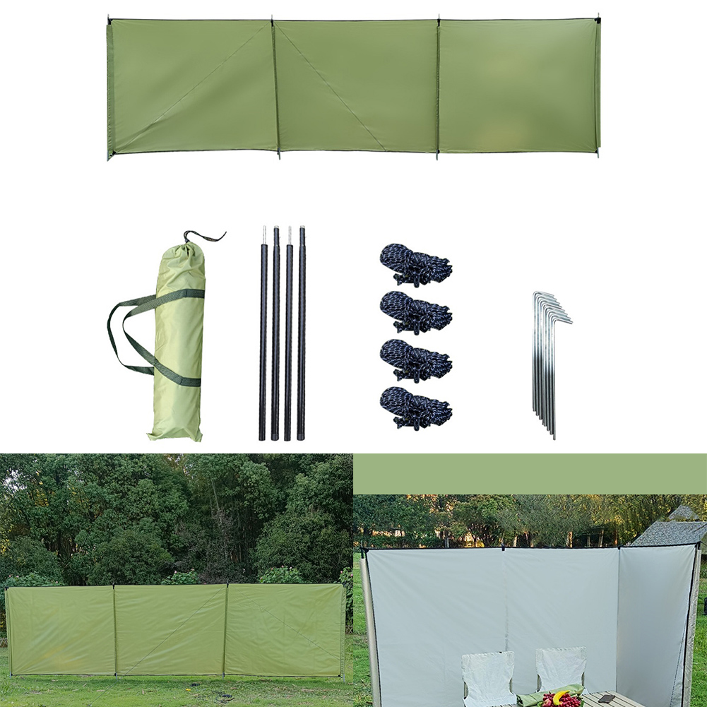 موقد للتخييم من قماش أكسفورد ك - مراجعة Camping Cooking Windscreen وسعره
