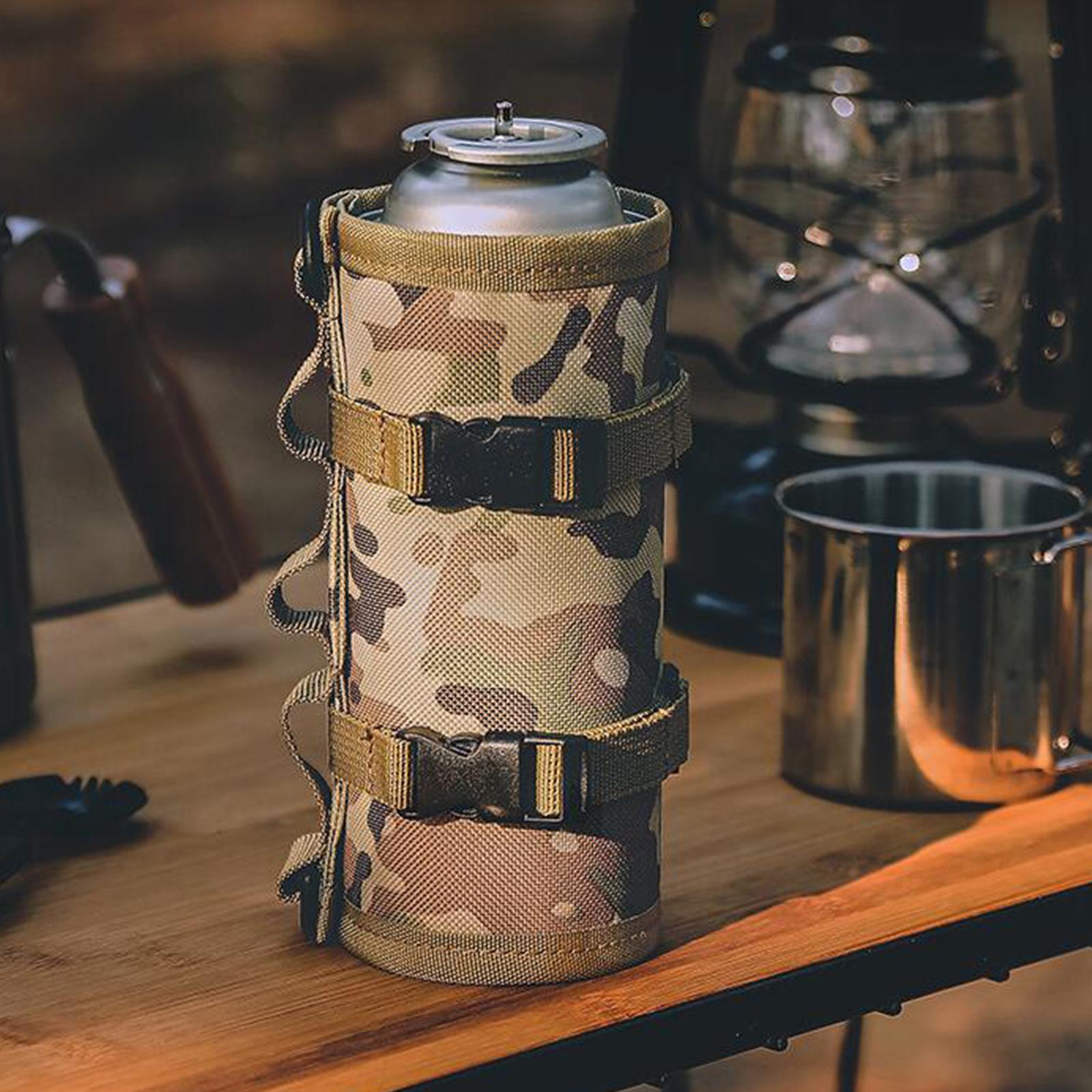 حقيبة حمل وحماية لأسطوانة غاز  - مراجعة Camping Cooking Gas Canister وسعره