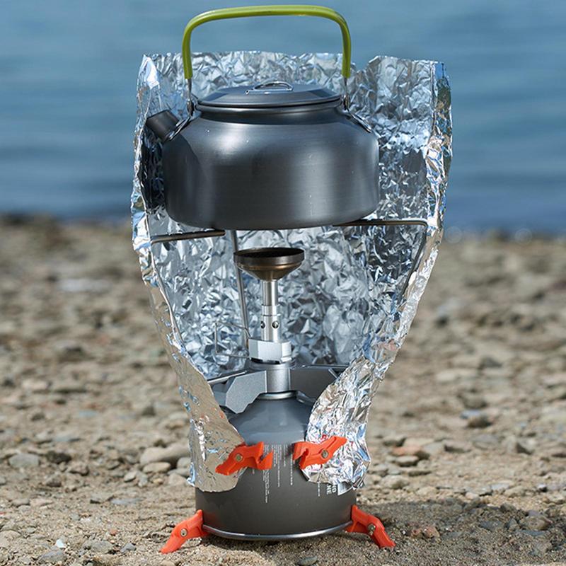 1 قطعة علبة الغاز التخييم حامل - مراجعة Camping Cooking Gas Canister وسعره