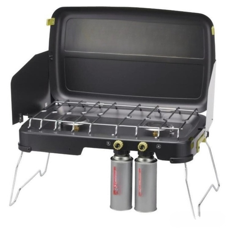 التخييم مزدوج الرأس يندبروف ال - مراجعة Camping Double Cooking Stove وسعره